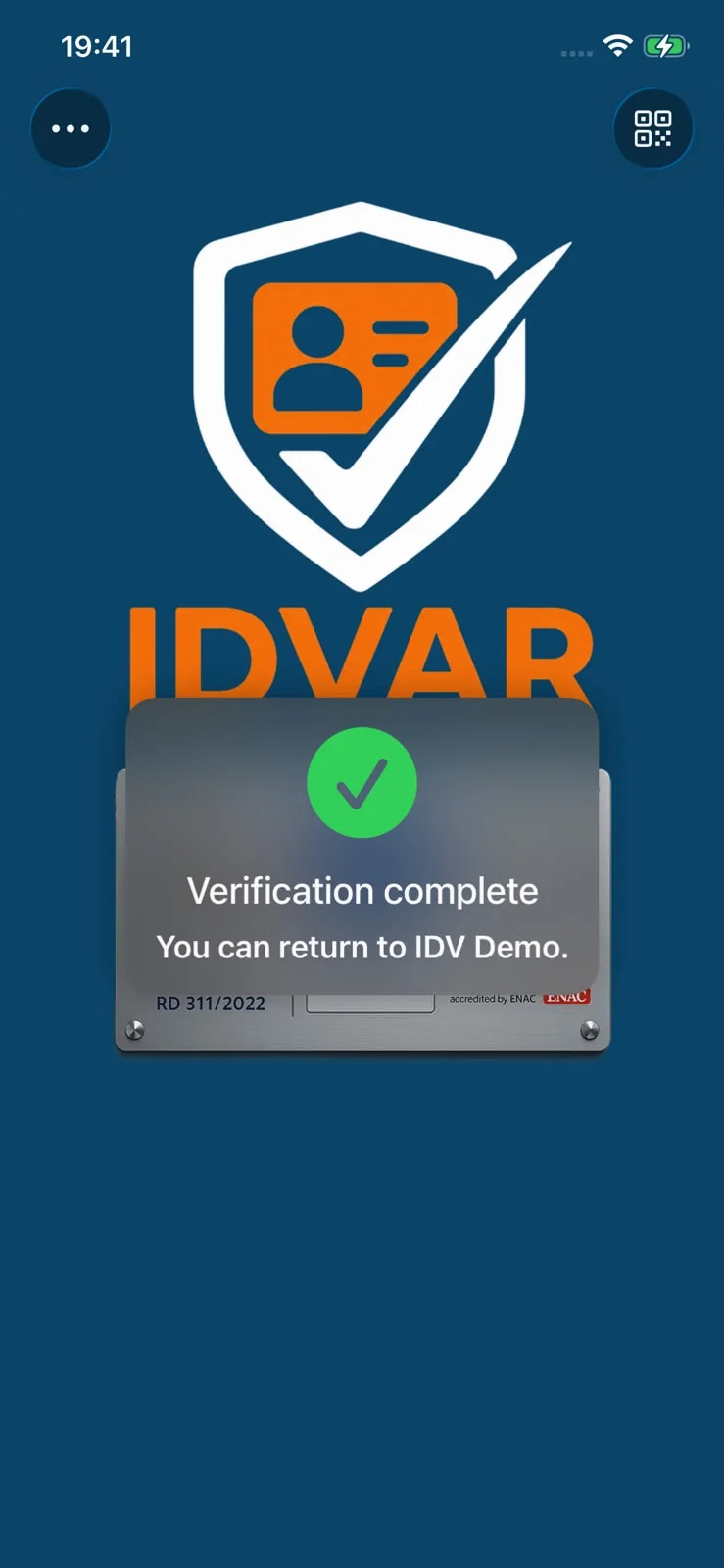A secure response comes back ready for the client’s workflow.